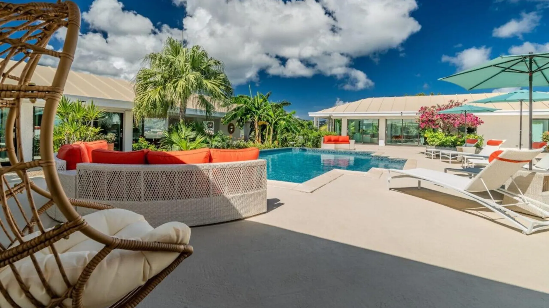 Royal Villa With A Huge Swimming Pool Cowell Battery United States Virgin Islands